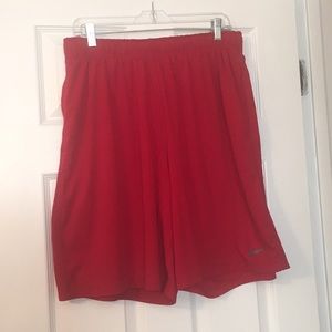 Men's Red Nike Dry Fit Shorts